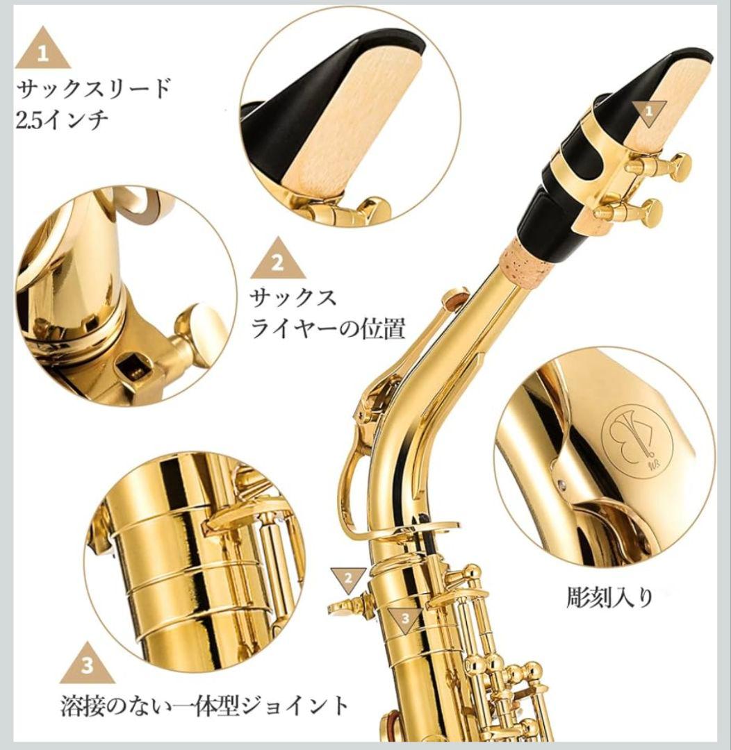 Easter アルトサックス ケース·お手入れ用品·スタンド付きセット