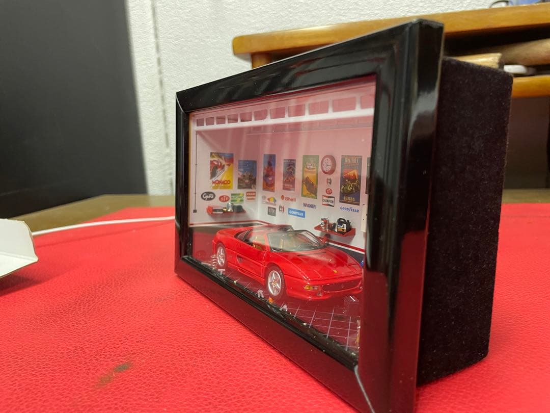 フェラーリ　ミニガレージセット