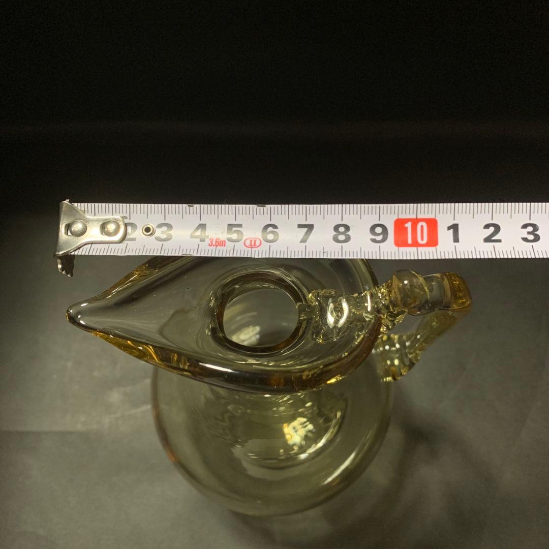 由水常雄 正倉院ガラス器模 白瑠璃水瓶 水注 水差し 飾壷 合箱