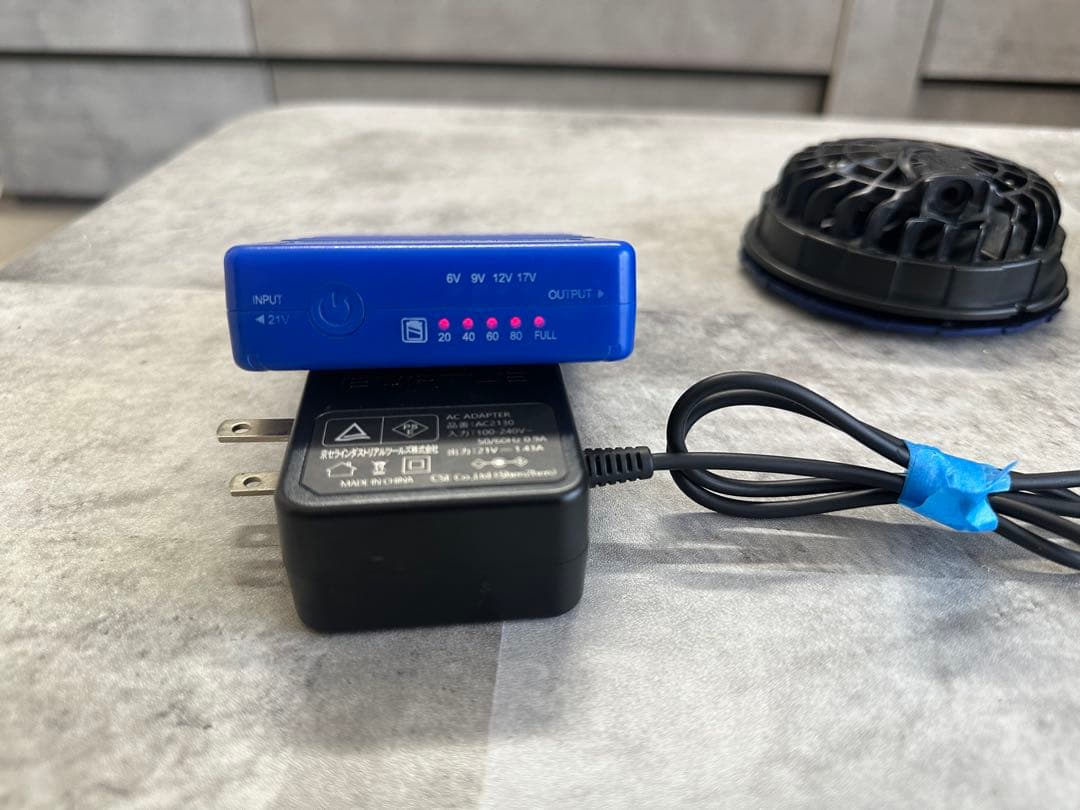 BURTLE AIRCRAFT 充電器 バッテリーセット17V