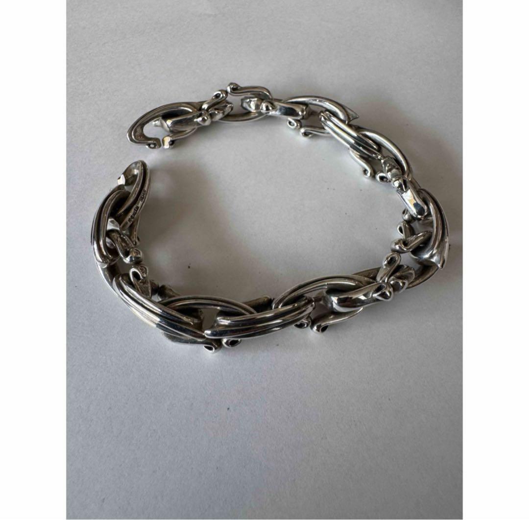 K-SMITH シルバーチェーンブレスレット KI-351-18pc