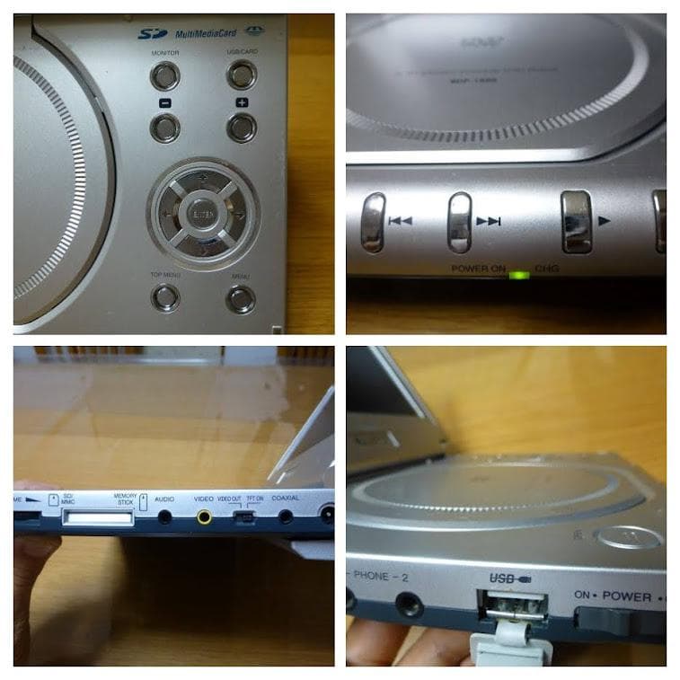 ★DVD ポータブル プレイヤー BLUEDOT BDP-1850★