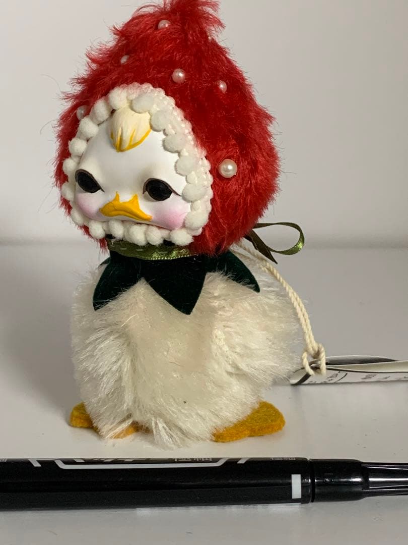 福寿ドール　ポケットいちごアヒル　作家ドールアヒル　アーティスト　バラ売り