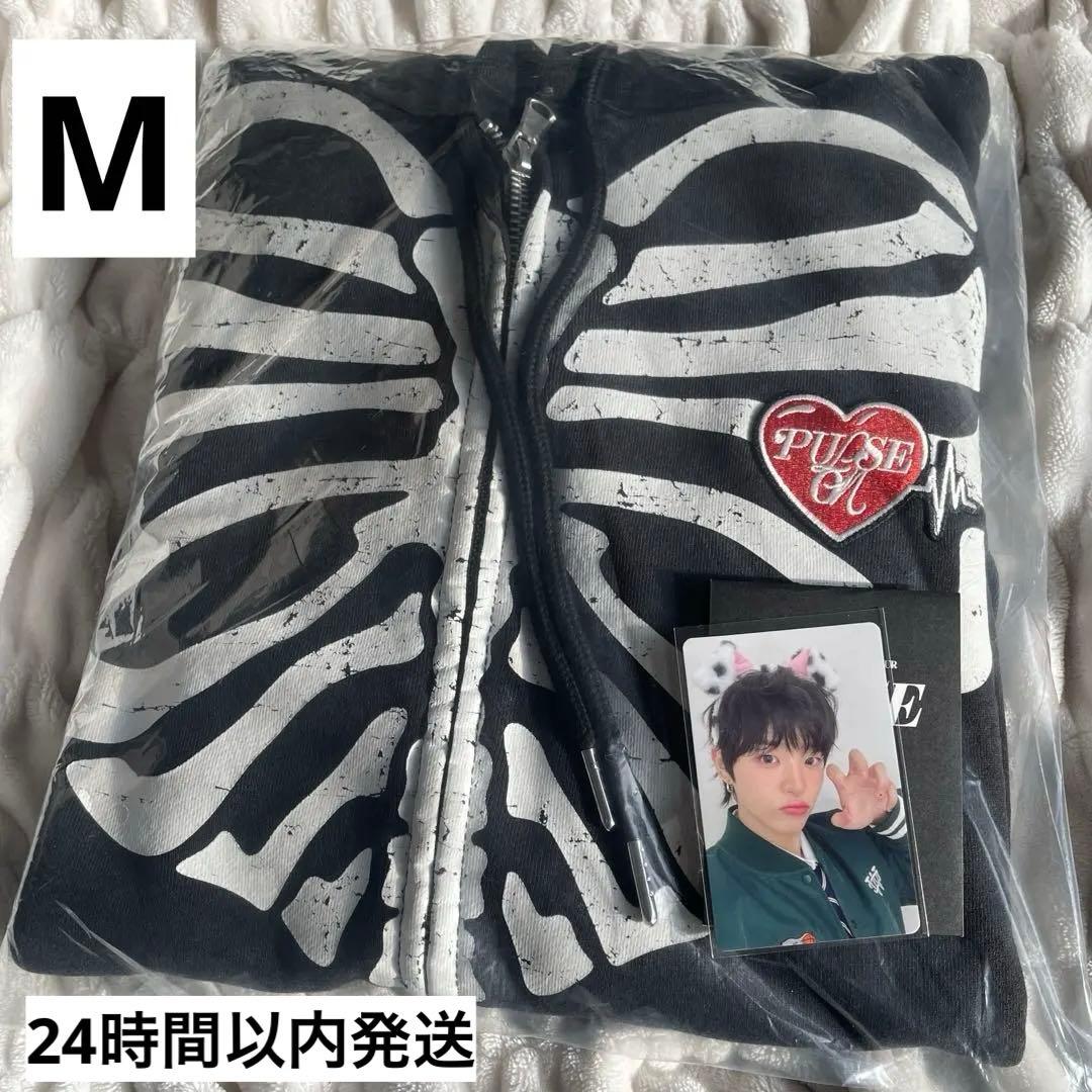 TREASURE フーディー M ジフン POPUP トレカ PLUSE ON