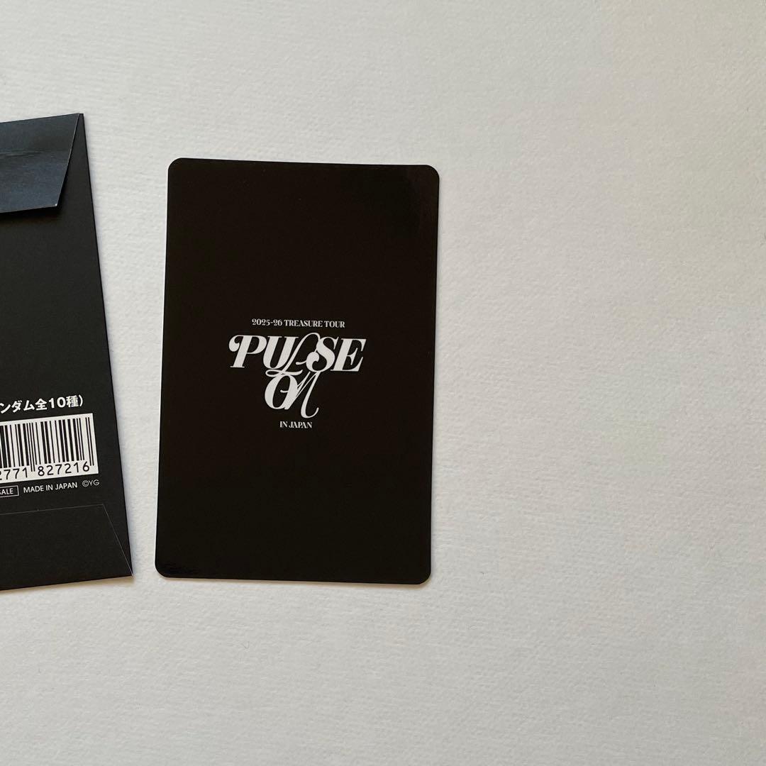 TREASURE フーディー M ジフン POPUP トレカ PLUSE ON