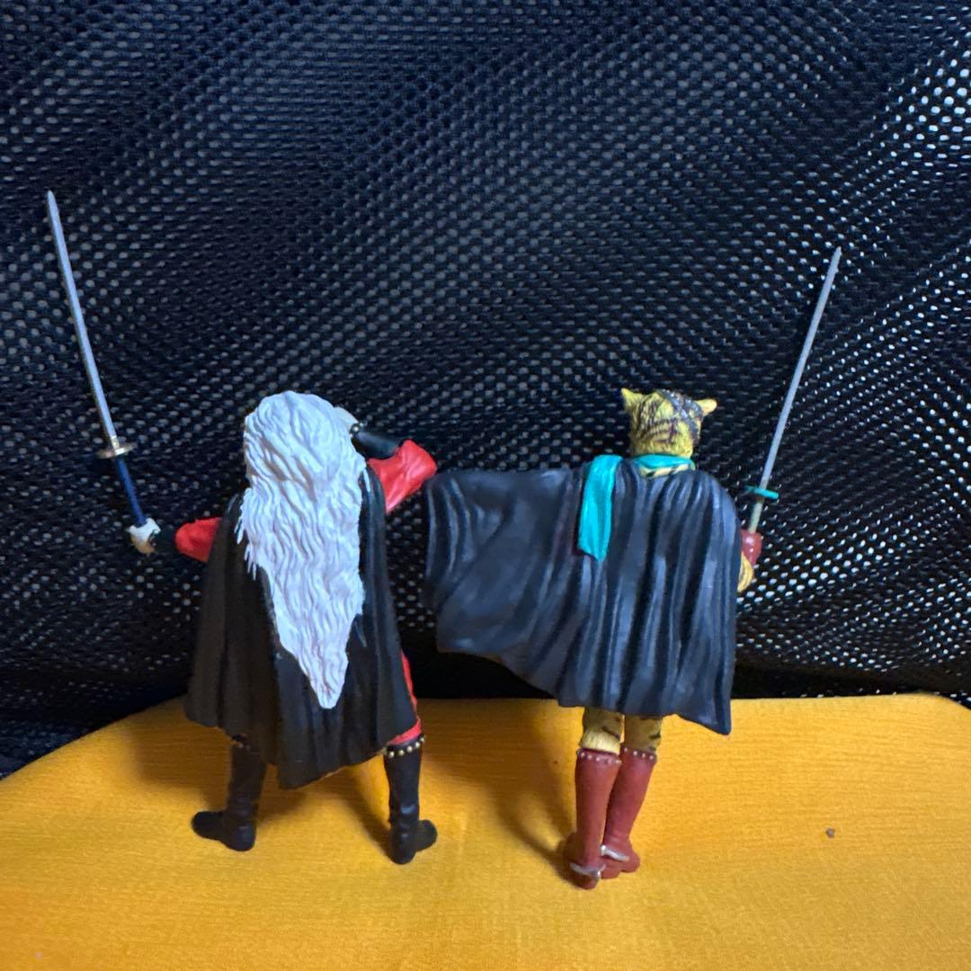 快傑ライオン丸フィギュア2体セット