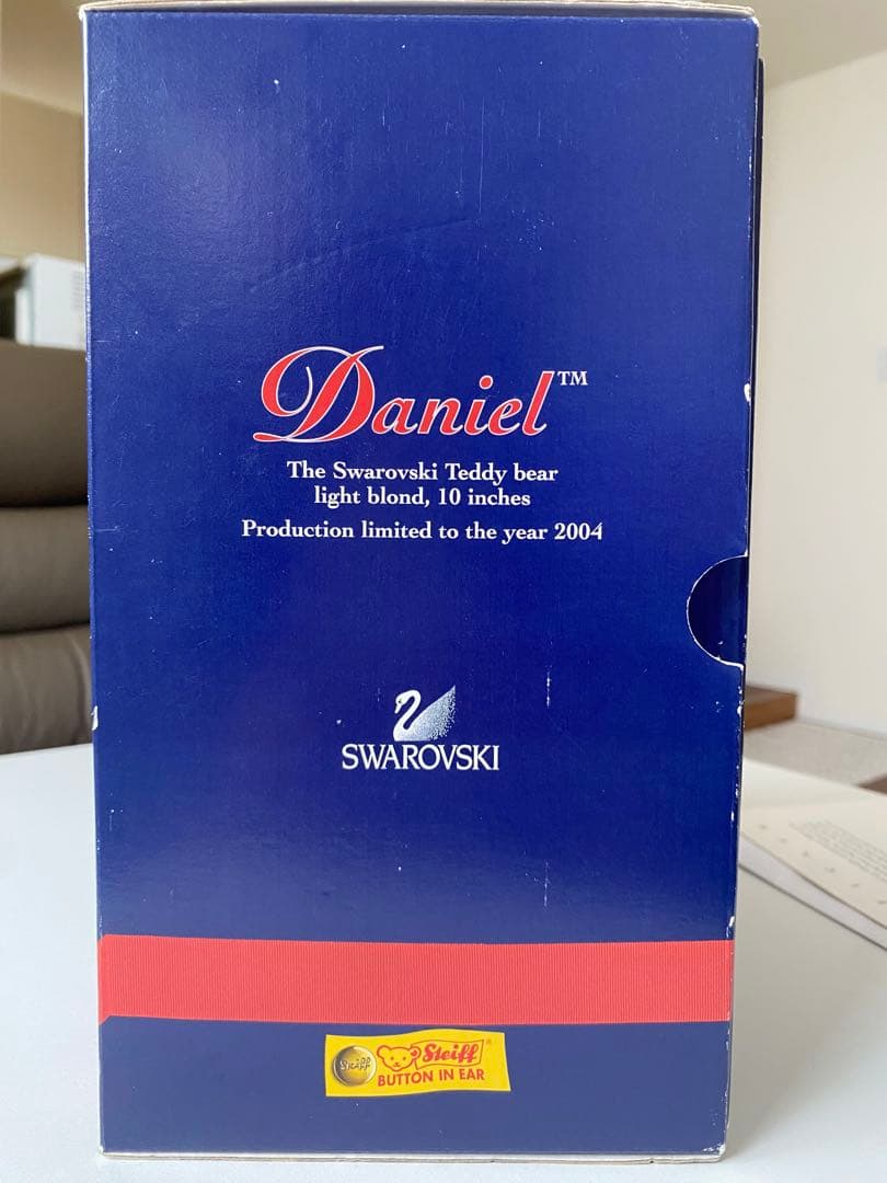 激レア 希少 Swarovski クリスマスオーナメント 2004 テディーベア
