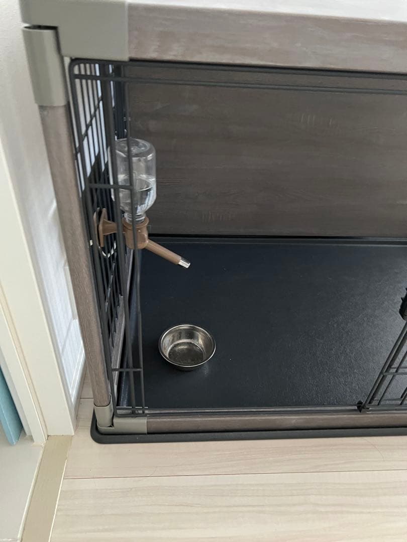 犬用木目調ケージ