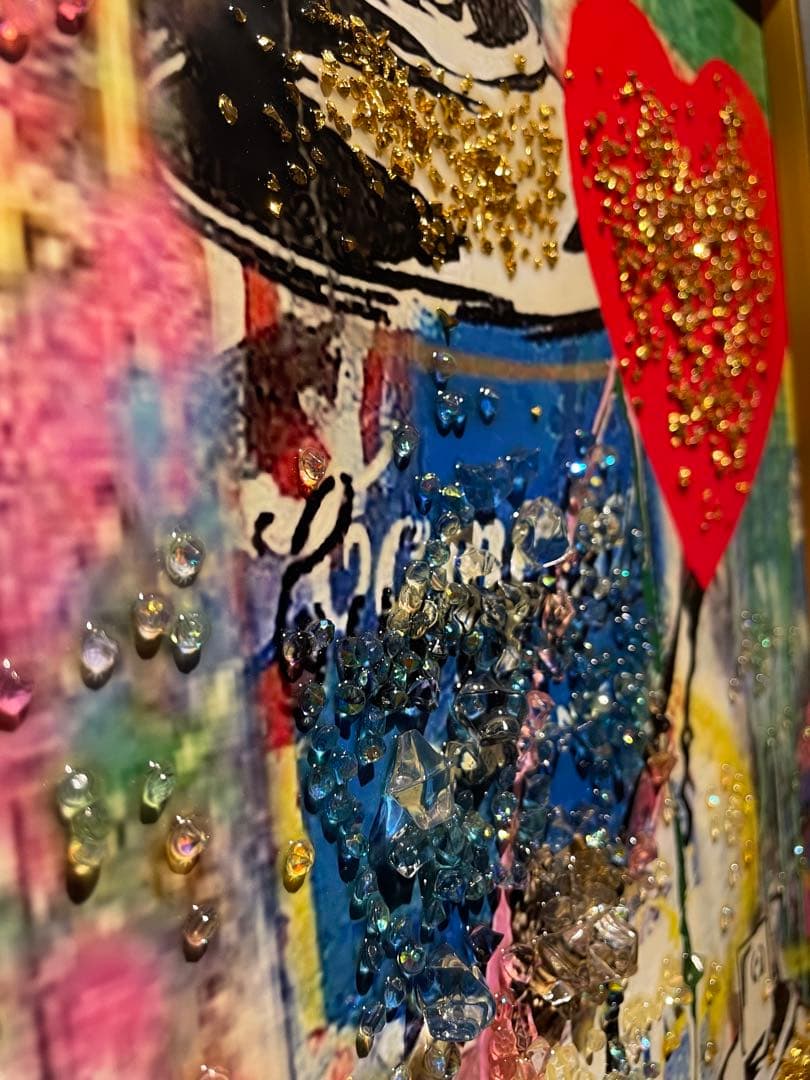 バンクシー　風船を持つ少女 絵画　アート