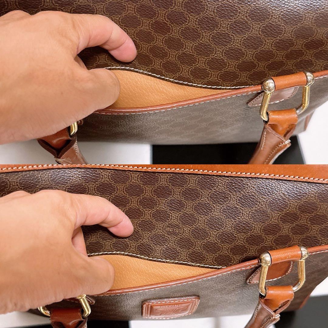 《美品》CELINE(セリーヌ)ハンドバッグ　PVC