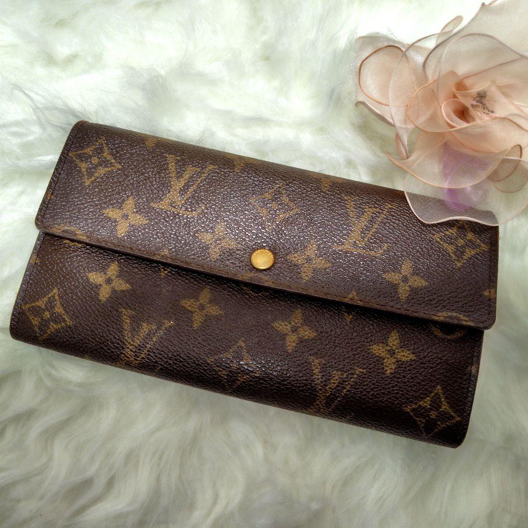 ✨ルイヴィトン✨モノグラム✨ポシェット ポルトモネ クレディ 二つ折り財布
