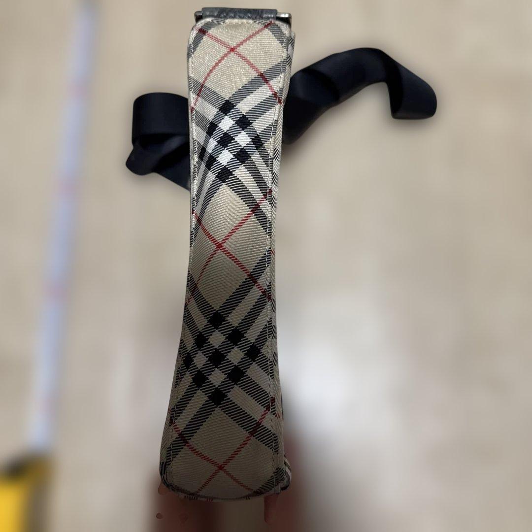 美品　バーバリーブルーレーベル　ショルダーバッグ　ナイロン　軽量　ノバチェック