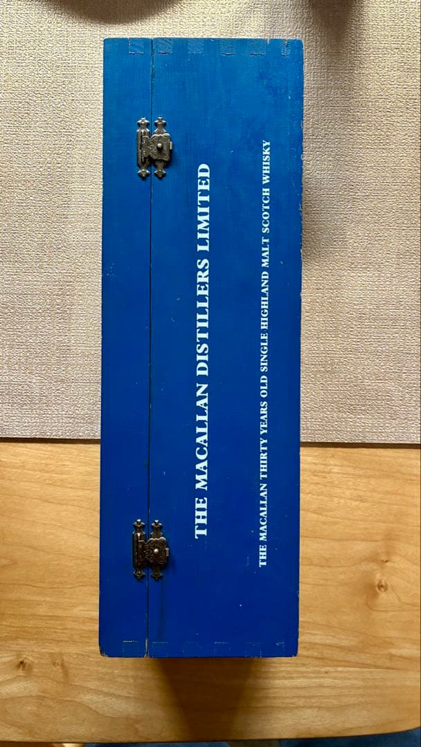【空瓶】マッカラン30年シェリーオーク　ブルーラベル