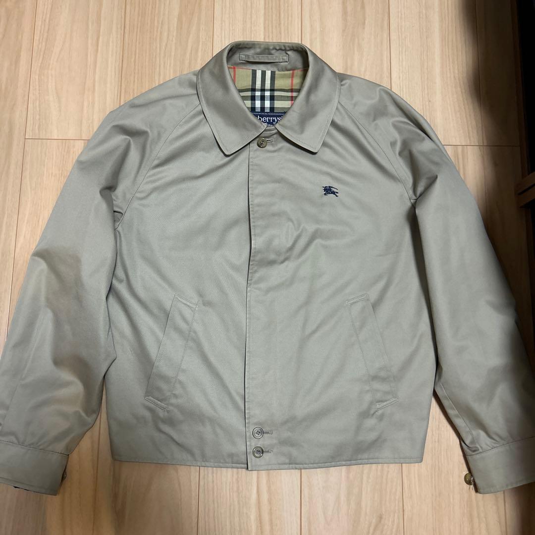 Burberry グレー ジャケット チェック裏地