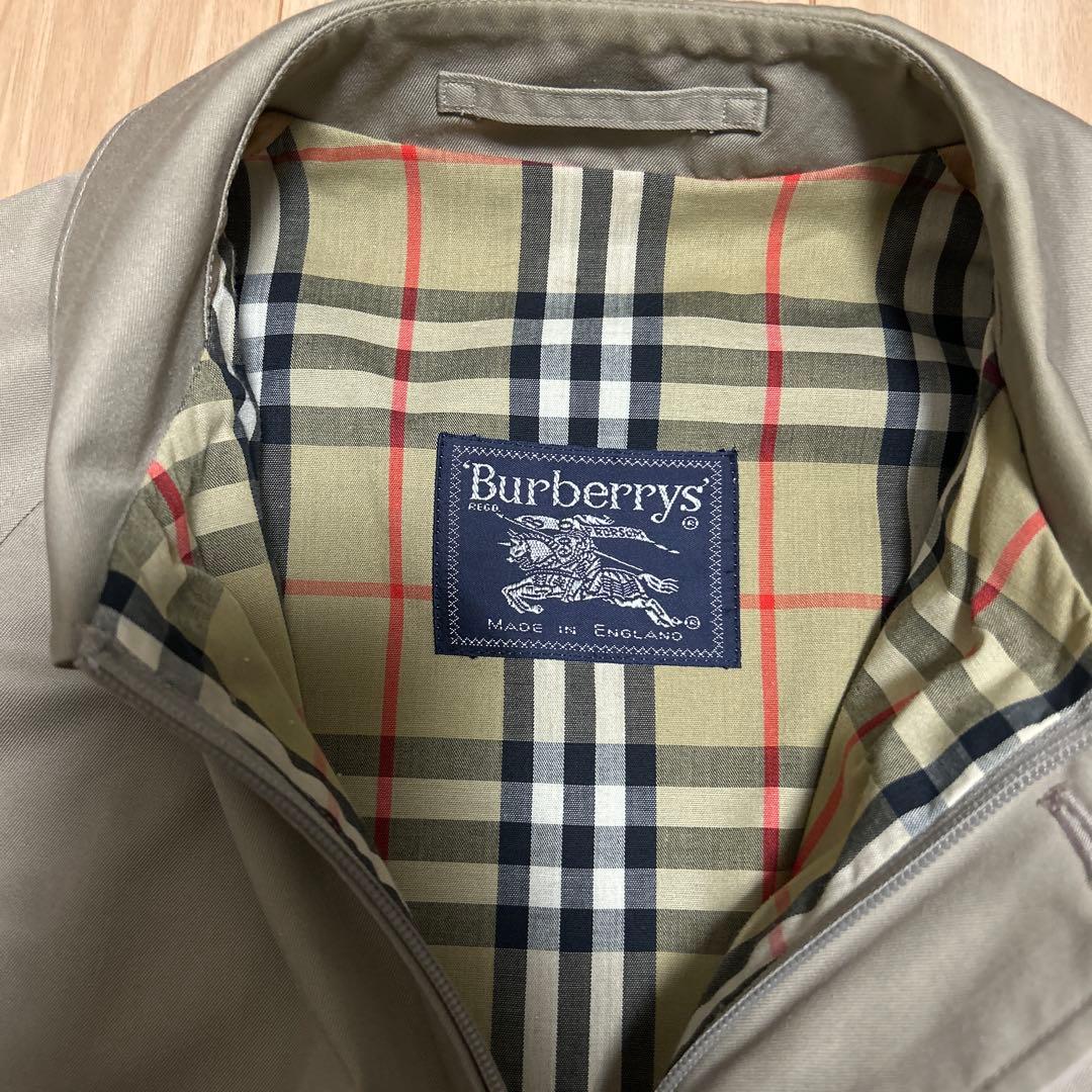 Burberry グレー ジャケット チェック裏地