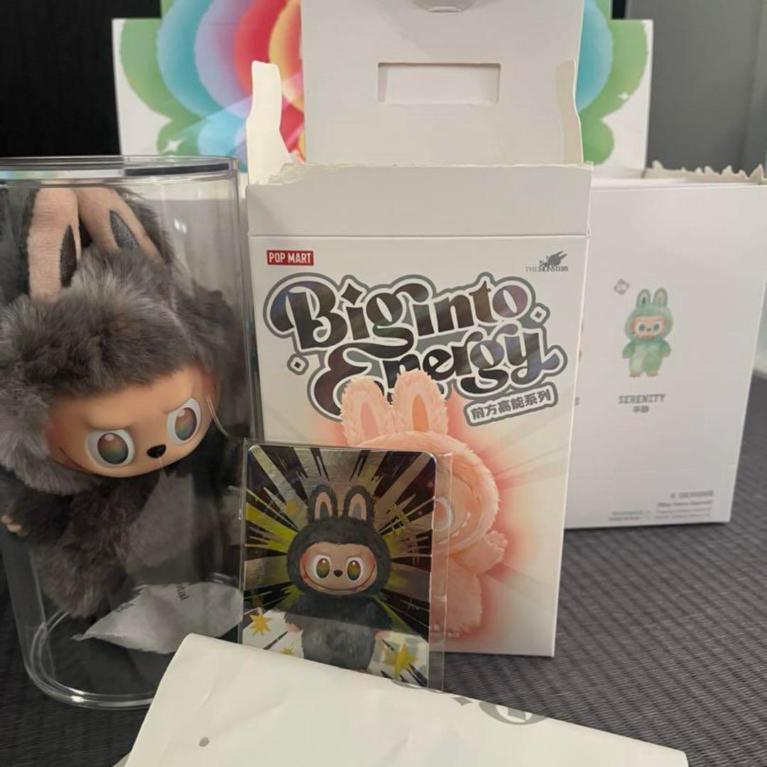 【正規品】 LABUBU ラブブ エナジー シークレット ID ポップマート