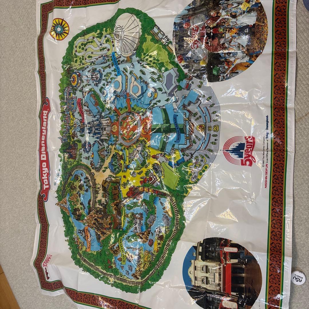 東京ディズニーランド 収納ボックス　ピクニックセット　5周年