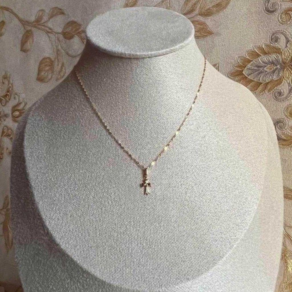 新品 Ｋ18 ネックレス クロス 18K クロストップ ネックレス 十字架
