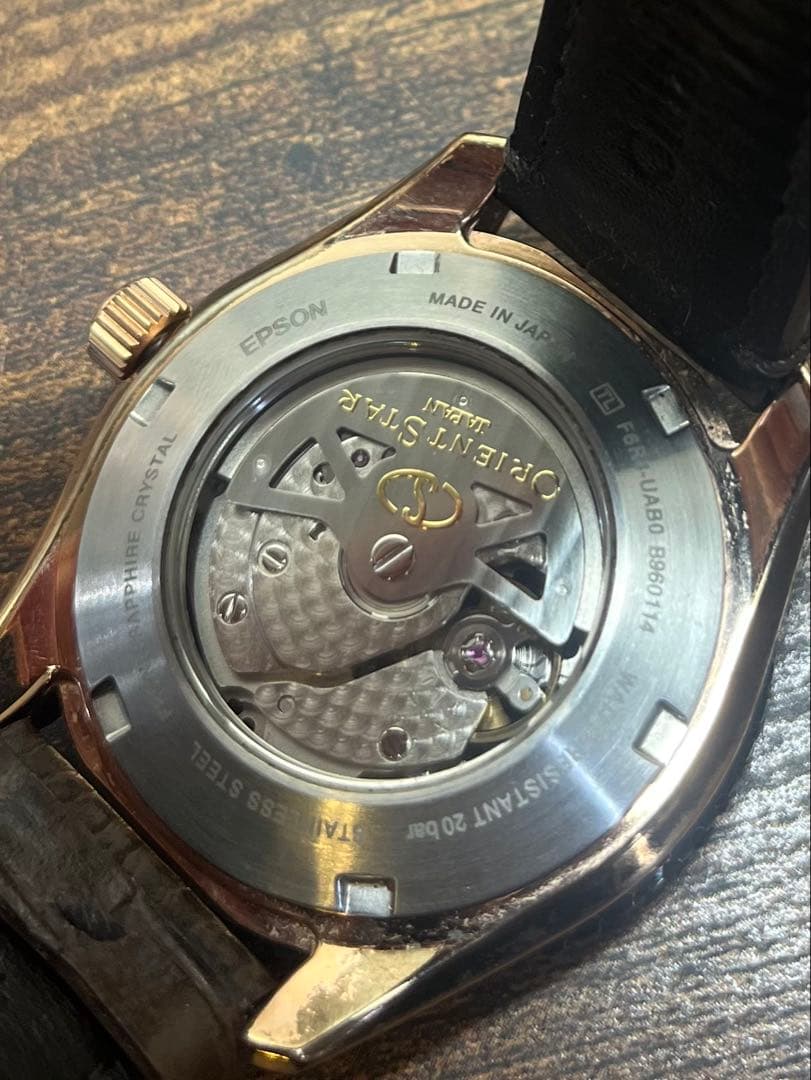 ORIENT STAR/オリエント スター セミスケルトン F6R4-UAB0