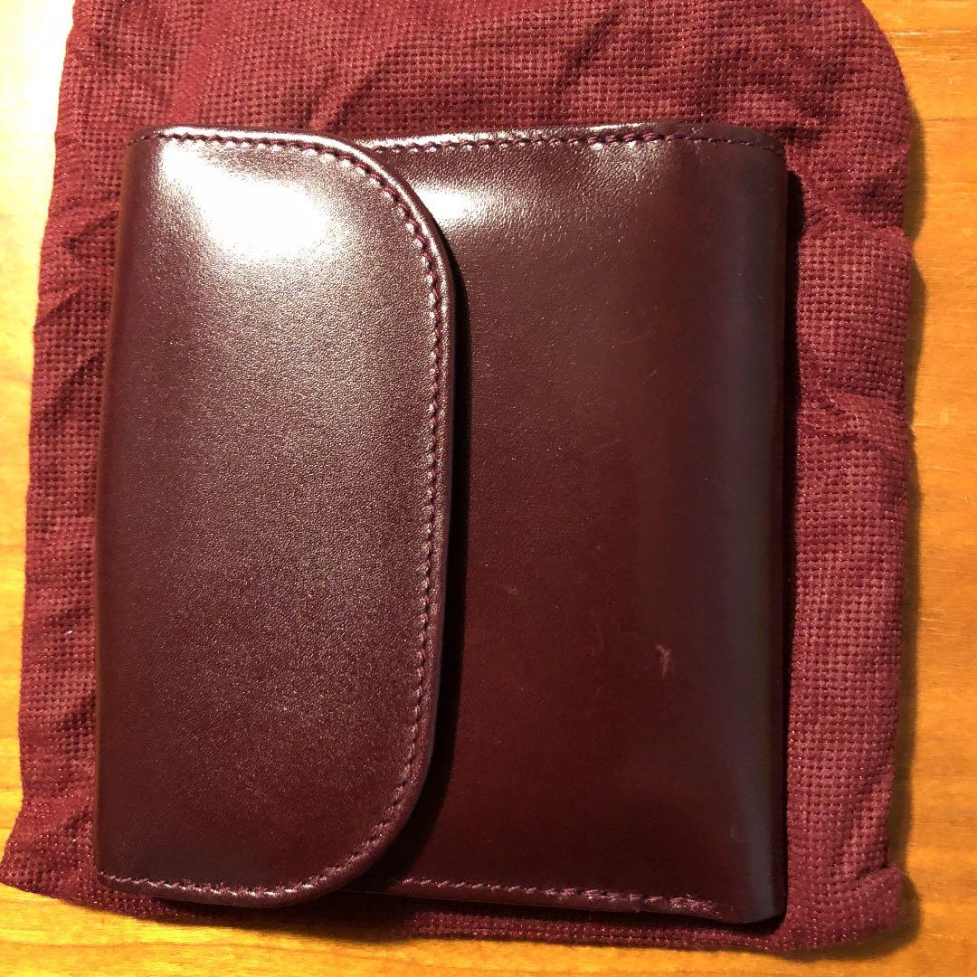 [未使用]英国王室御用達ＬAUNERの折り財布