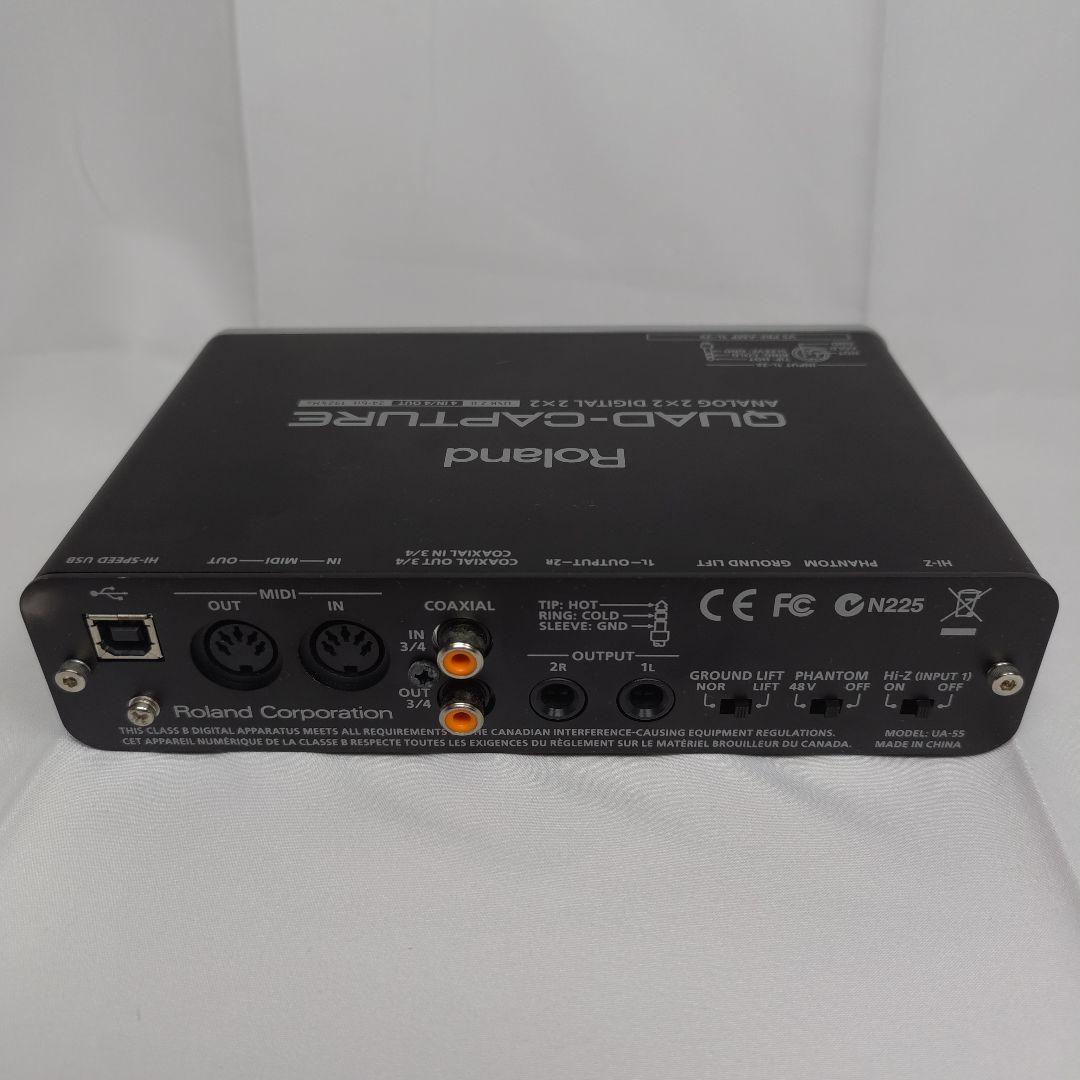 Roland QUAD-CAPTURE オーディオインターフェース UA-55
