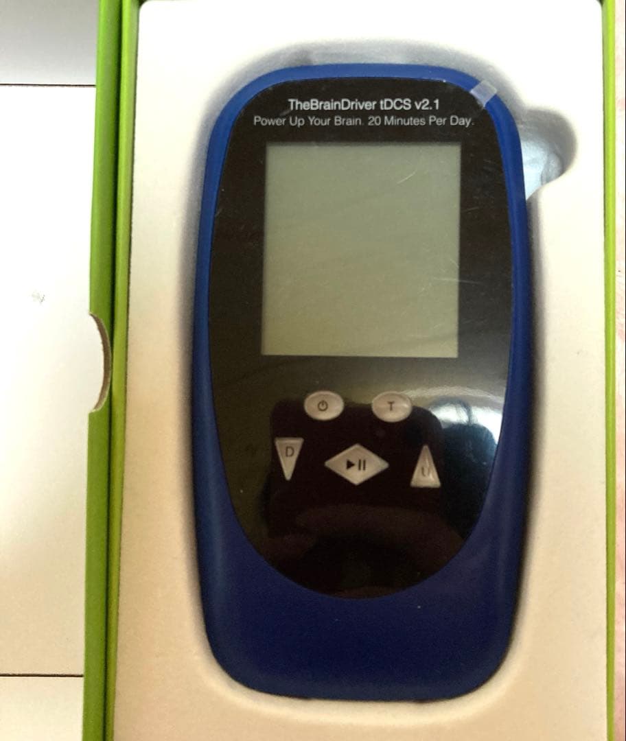 TheBrainD tDCS 動作確認済み 未使用スポンジ1セット付属