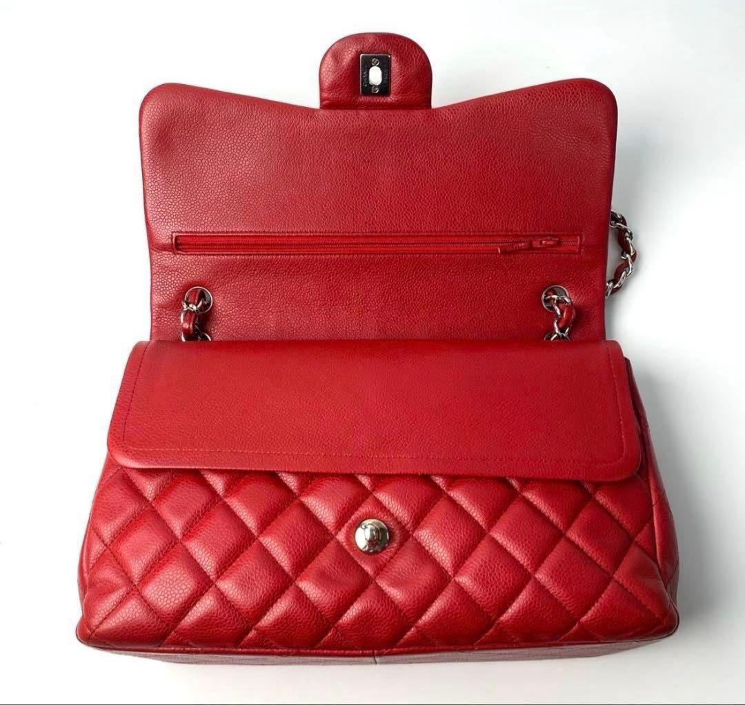 ワインマダム様 CHANEL ダブルフラップ マトラッセ ショルダーバッグ