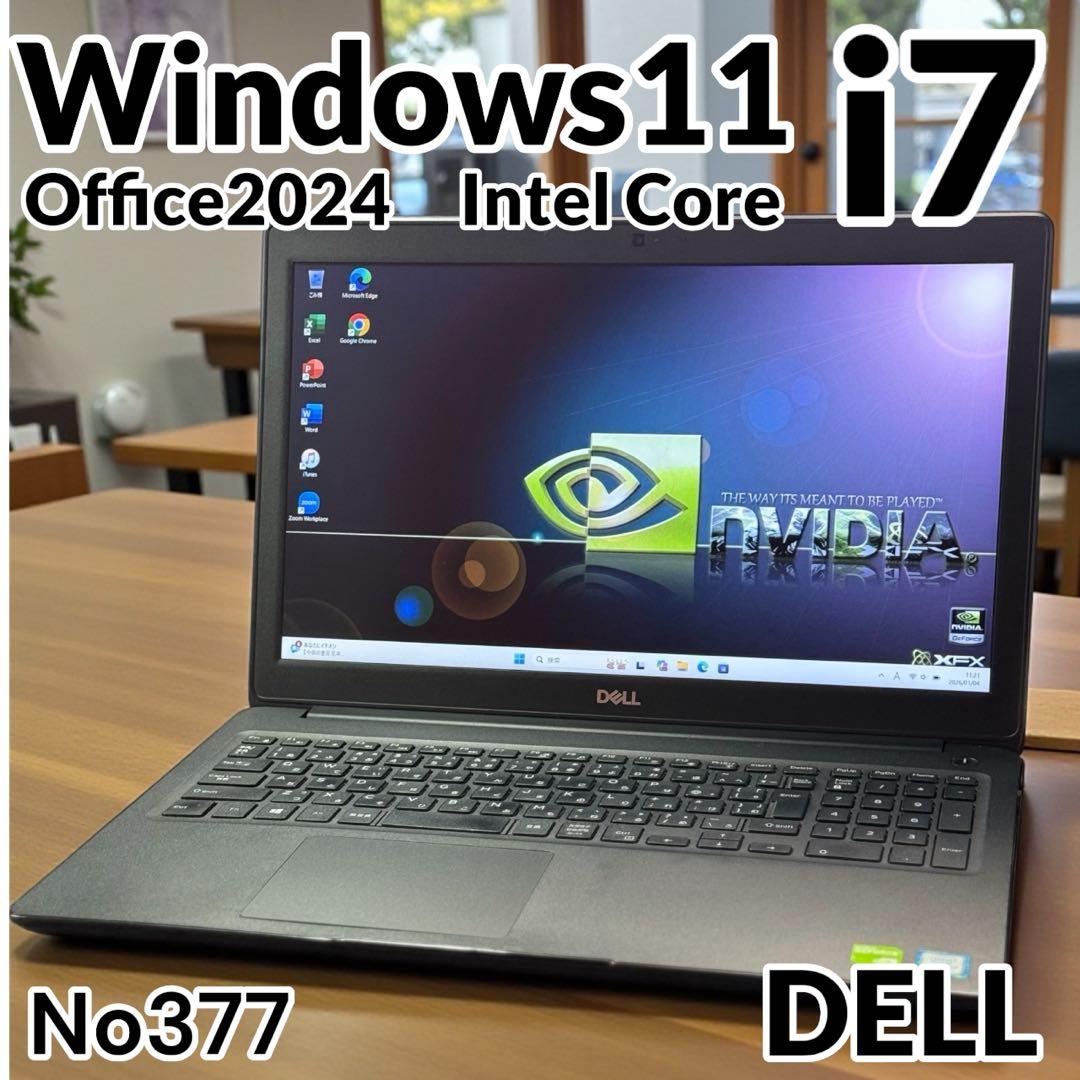 ゲーミングPC Dell 8世代i7 32GB 新品SSD HDD NVIDIA
