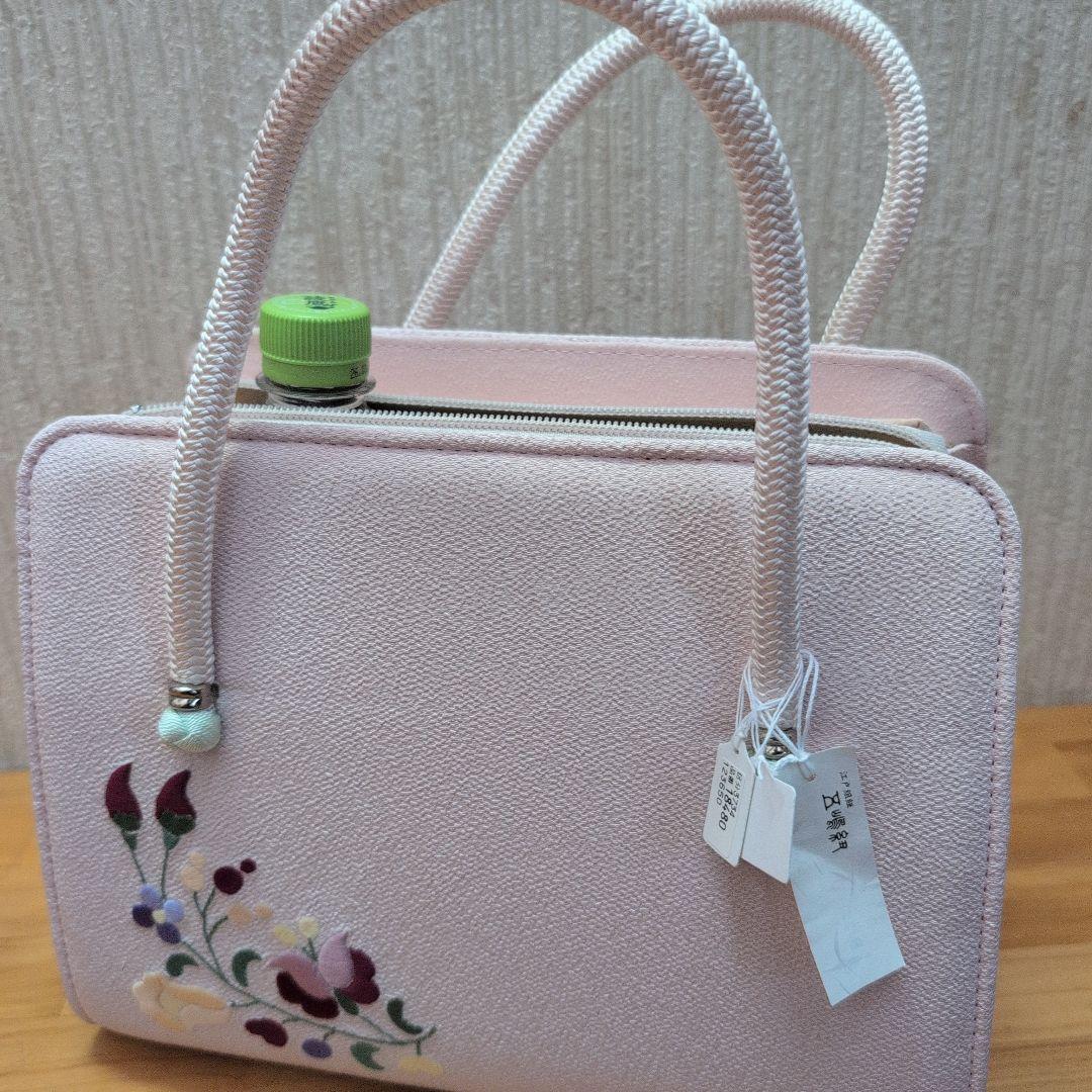 【即購入OK】 刺繍 和装用　ハンドバッグ　五嶋紐　カバン　着物　結婚式　成人式