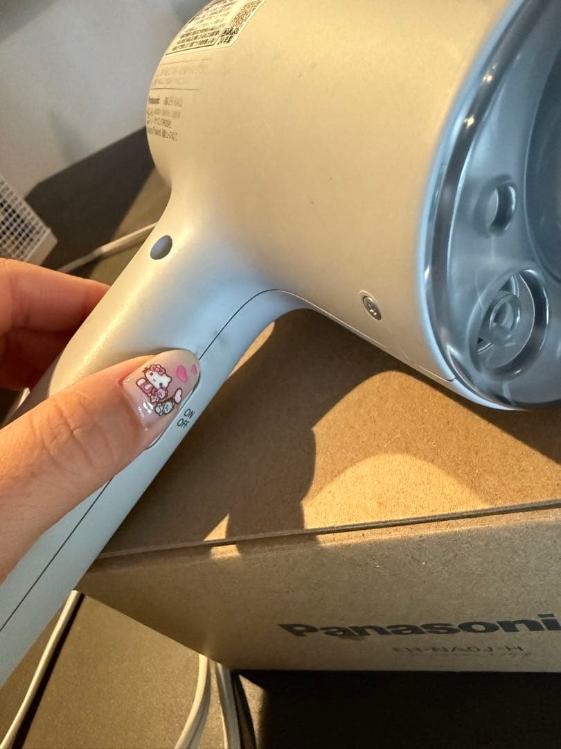 Panasonic ナノケア ヘアドライヤー グレー 箱付