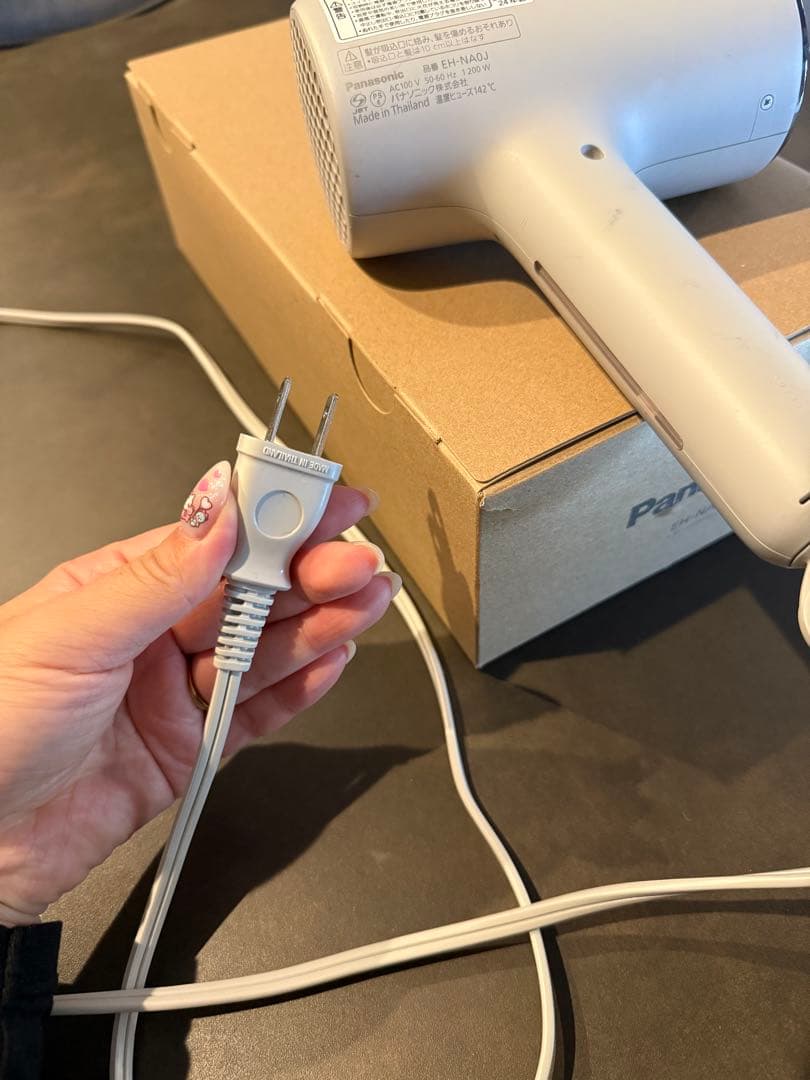 Panasonic ナノケア ヘアドライヤー グレー 箱付