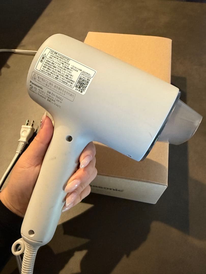 Panasonic ナノケア ヘアドライヤー グレー 箱付