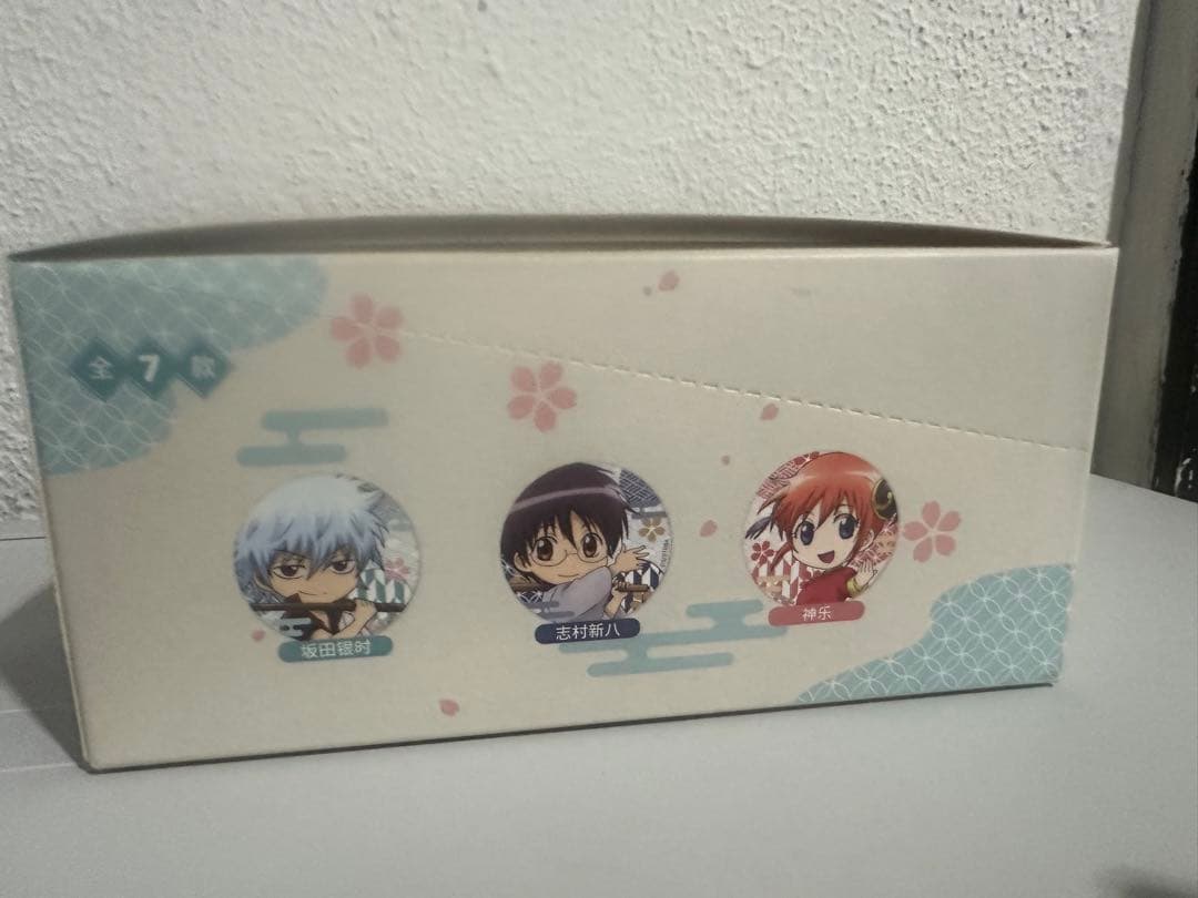 銀魂 ボア缶バッジ 海外 中国上海限定 セット 全7種