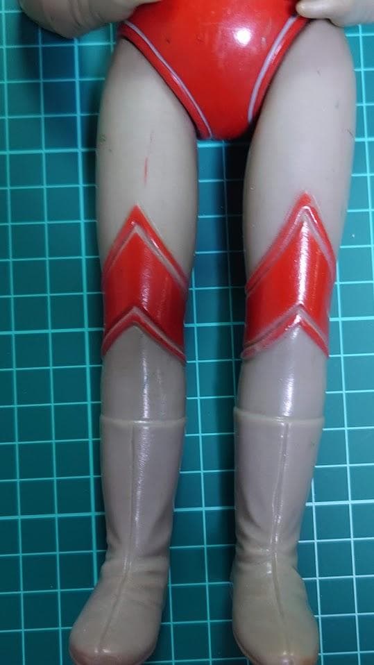 帰ってきたウルトラマン ソフビ ブルマァク 刻印あり（約29cm）