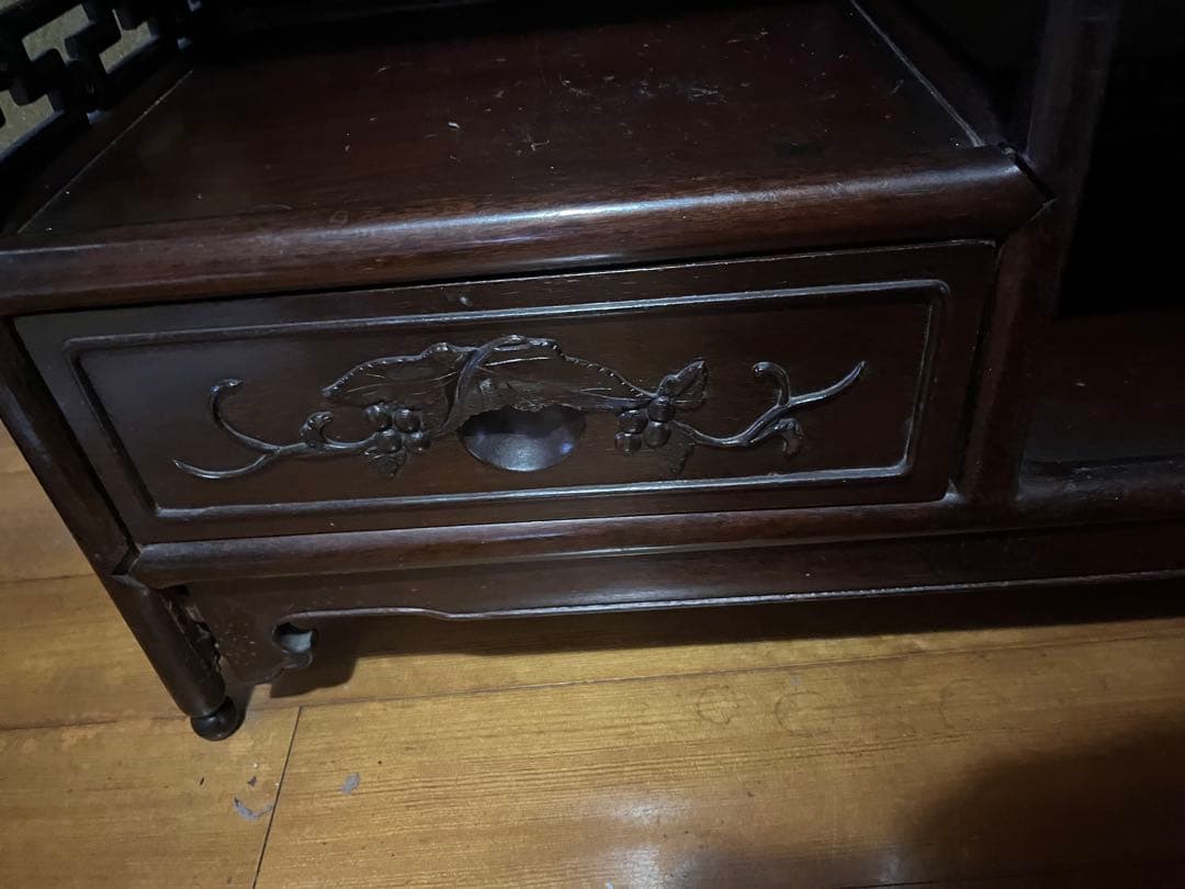 茶箪笥　煎茶　　飾り棚　アンティーク