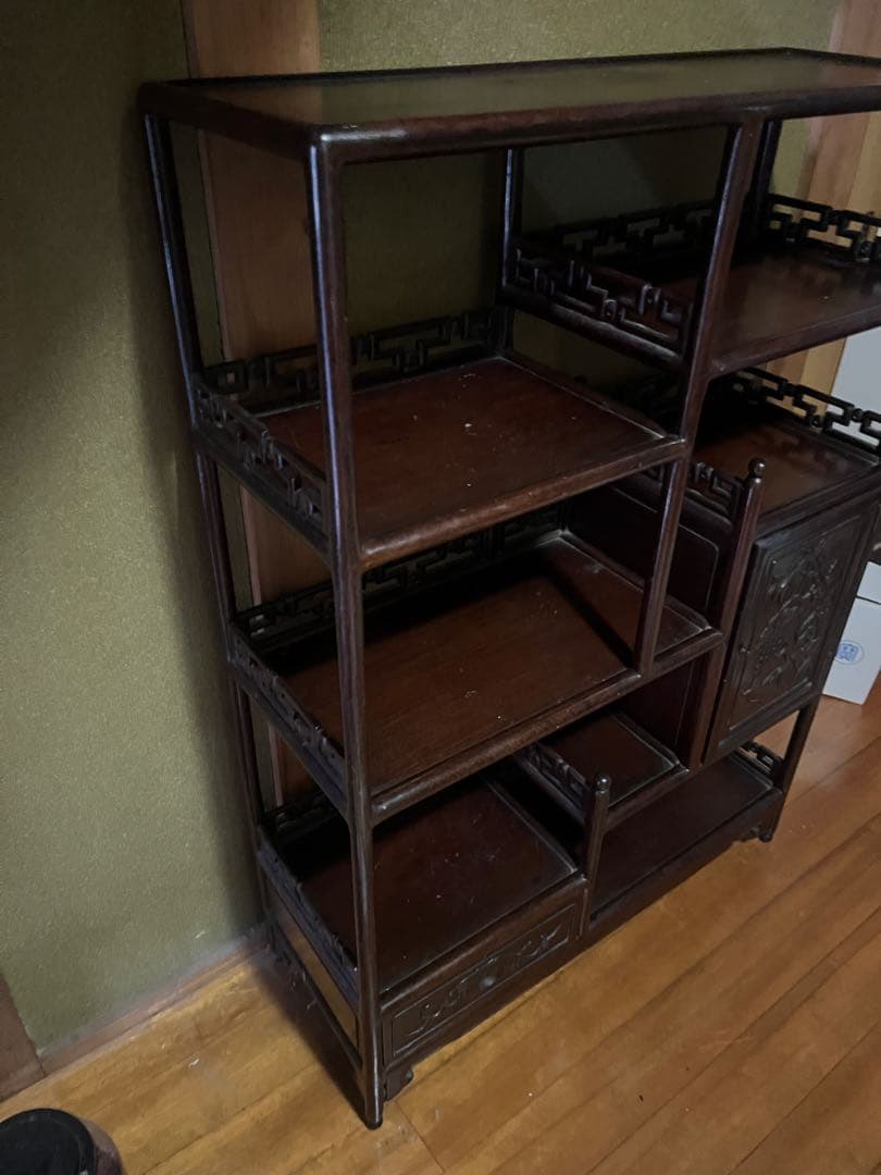 茶箪笥　煎茶　　飾り棚　アンティーク