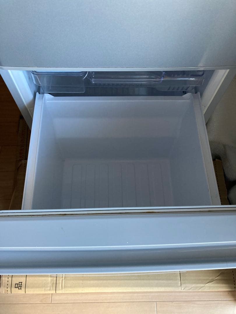 【送料込み】三菱 冷蔵庫 MR-P15A-S 146L 2017年製