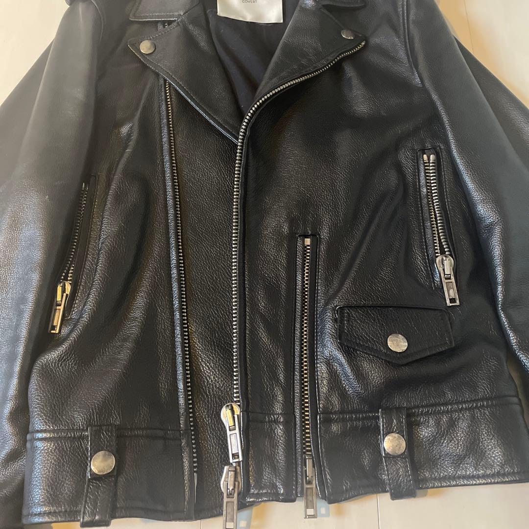covert コバート　ライダース　レザー