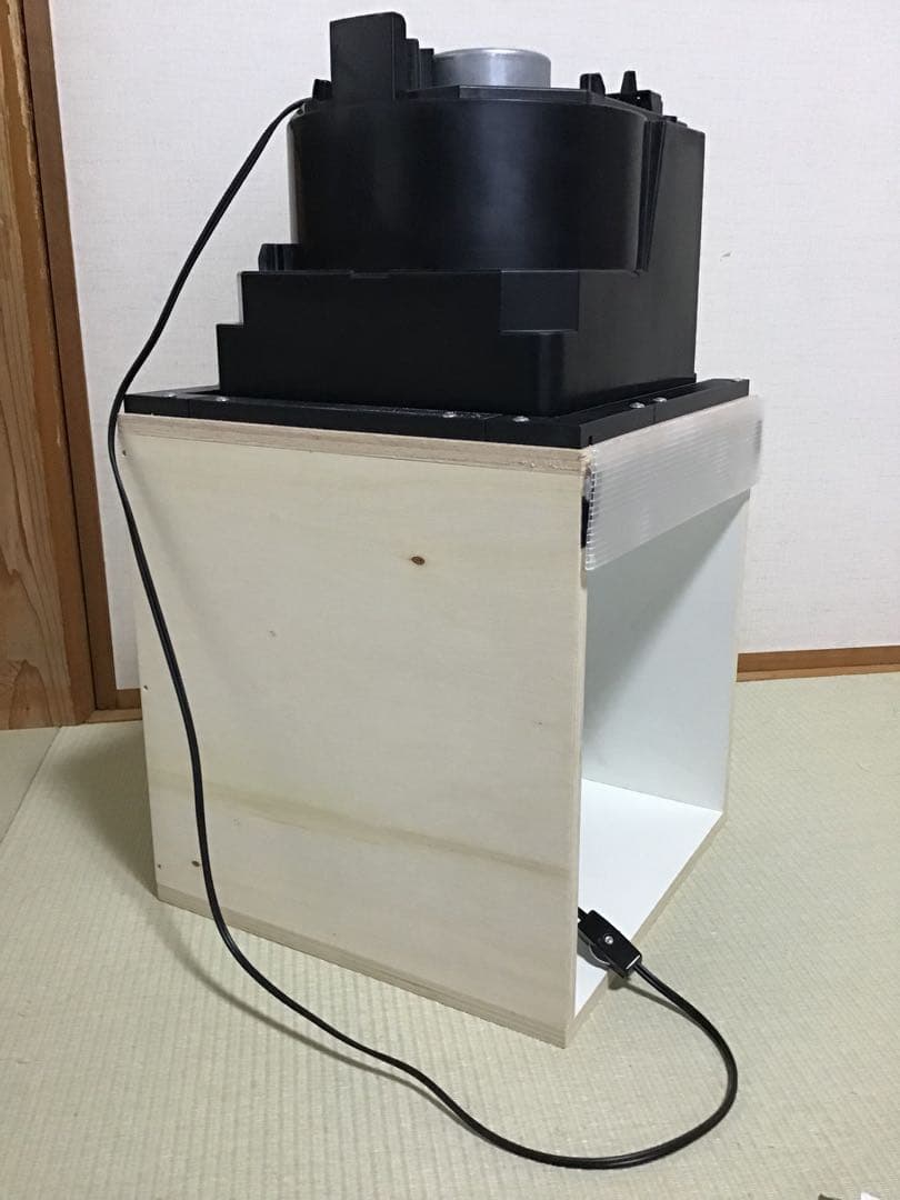 塗装ブース　(みれす様制作・キャリータイプ)