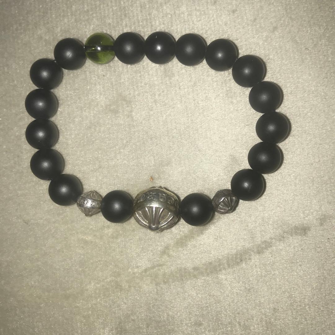 クロムハーツ マットオニキス　ブレスレット