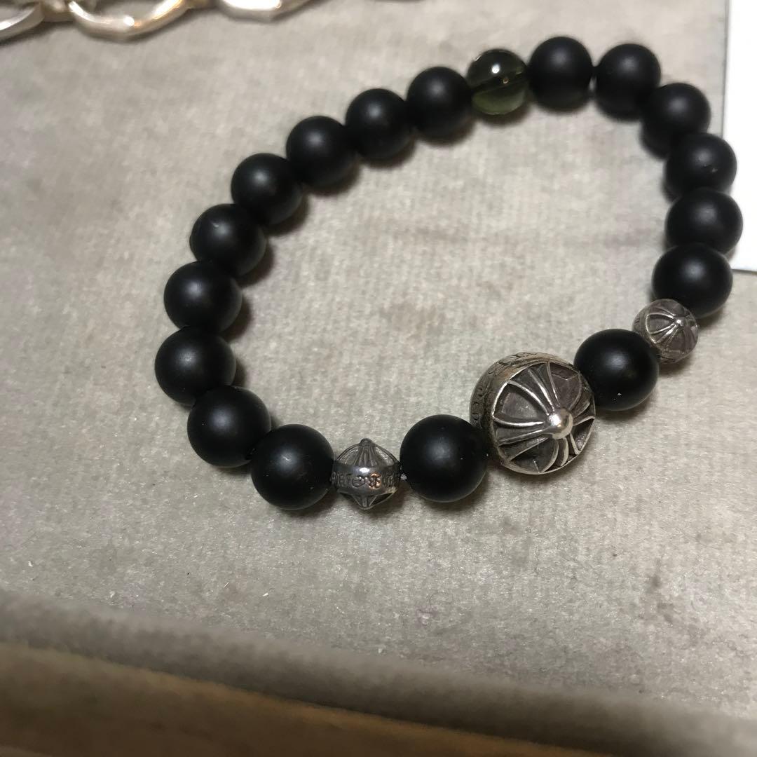 クロムハーツ マットオニキス　ブレスレット