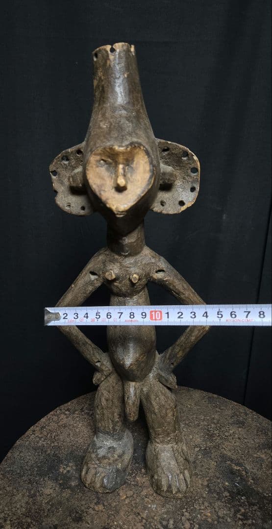 T*o様 ムボレ族？クエレ族？クウェレ族？アフリカ彫像木彫り像オブジェ　ガボン？