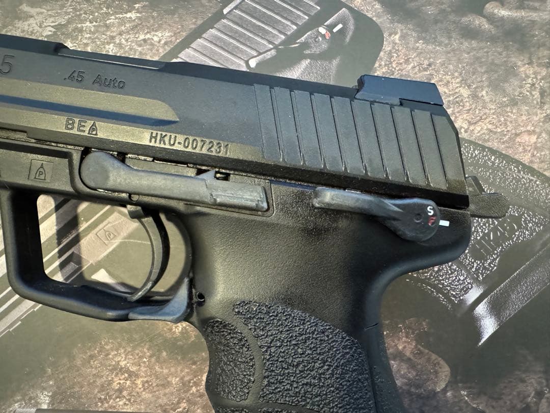 東京マルイ ガスブローバック HK45 タクティカル Tactical ブラック