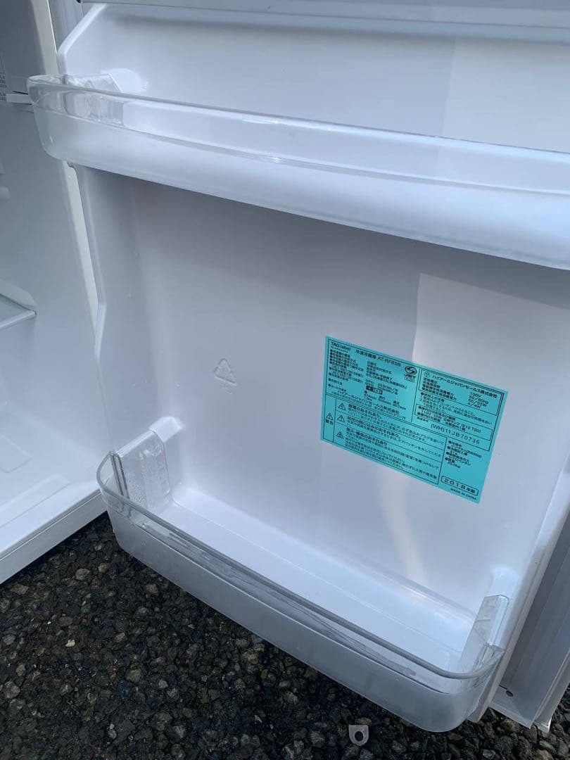 ♦TAGlabel 冷凍冷蔵庫【2018年製】AT-RF85B