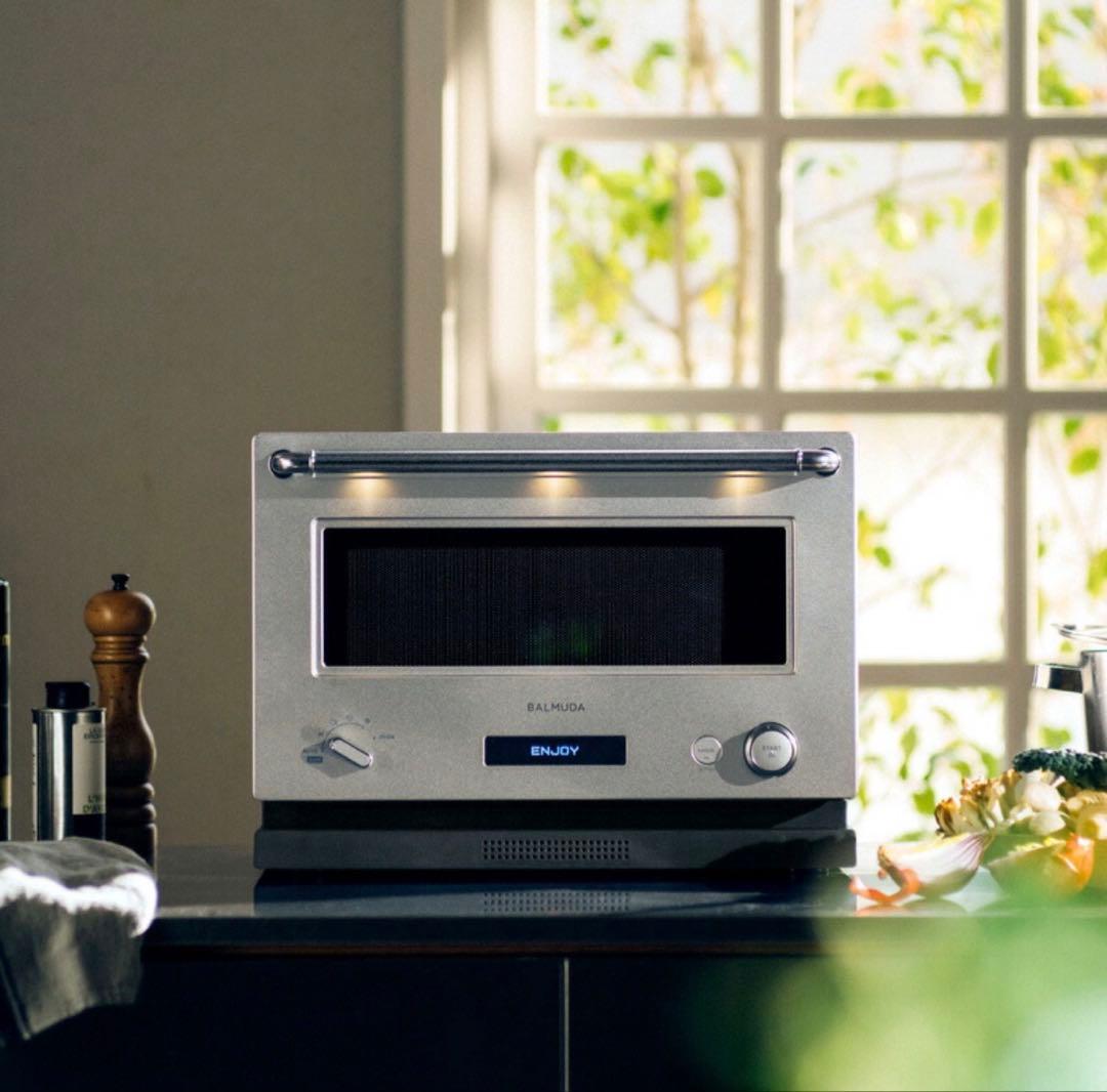 BALMUDA オーブンレンジ シルバー