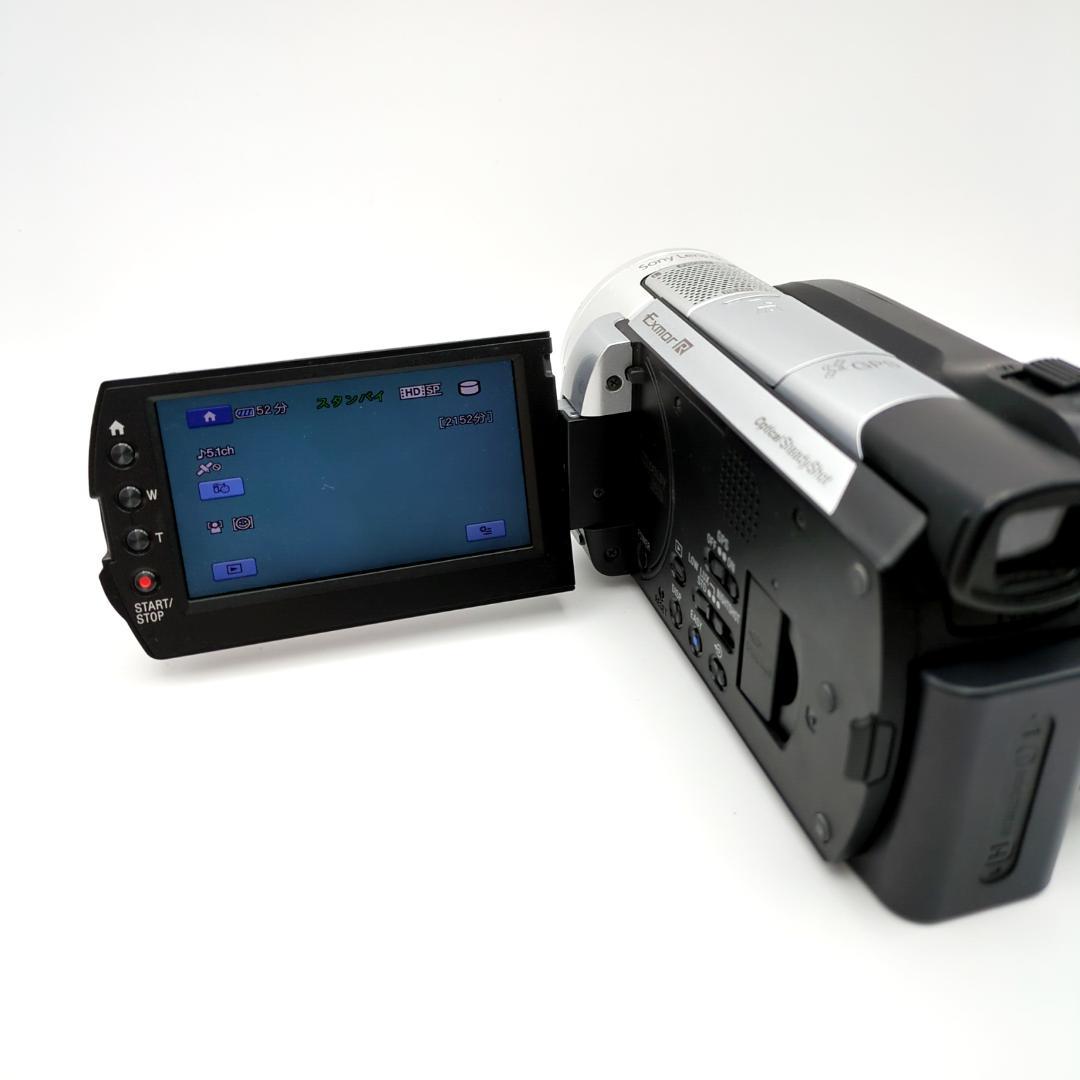 SONY HDR-XR500 ビデオカメラ ワイドコンバージョンレンズ付