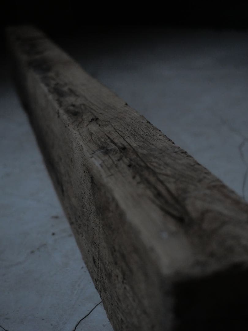 木塊　展示台　オブジェ　置物　什器　台　古家具　古道具　アンティーク　昭和レトロ