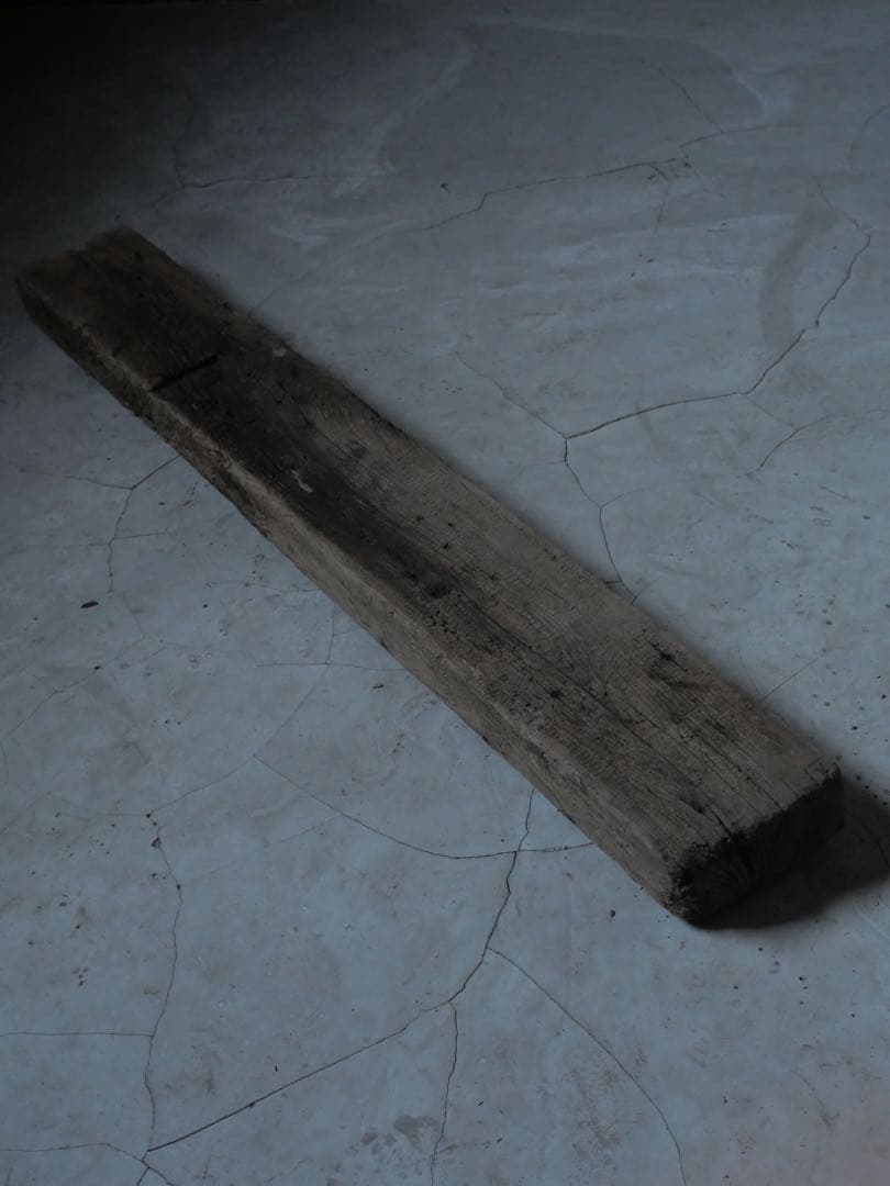 木塊　展示台　オブジェ　置物　什器　台　古家具　古道具　アンティーク　昭和レトロ