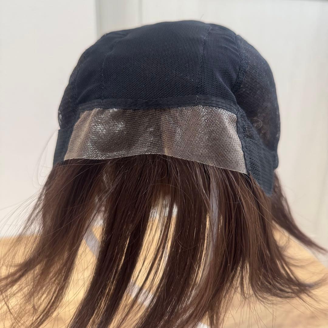 リネアストリア　天使のレースフロントショート　チョコブラウン　Sサイズ