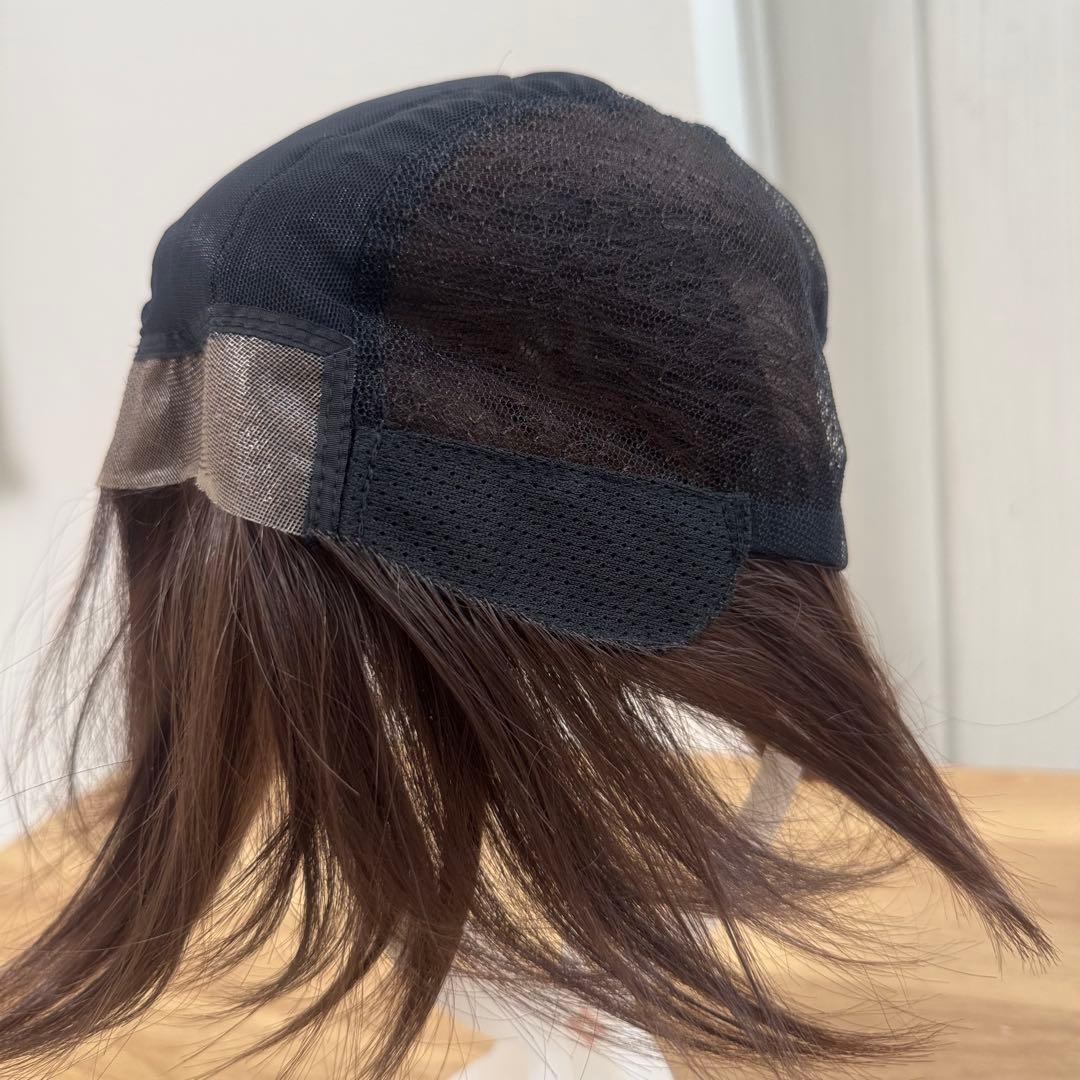 リネアストリア　天使のレースフロントショート　チョコブラウン　Sサイズ